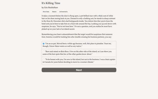 It's Killing Time
