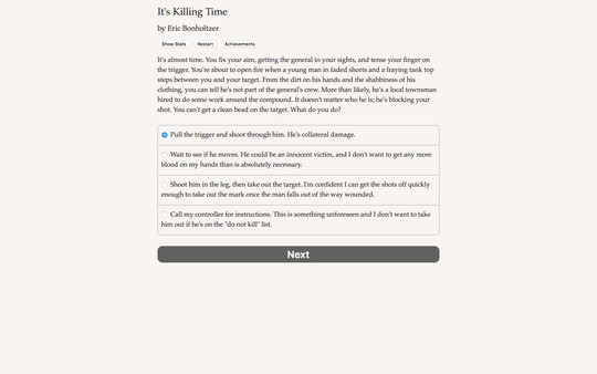 Screenshot z It's Killing Time