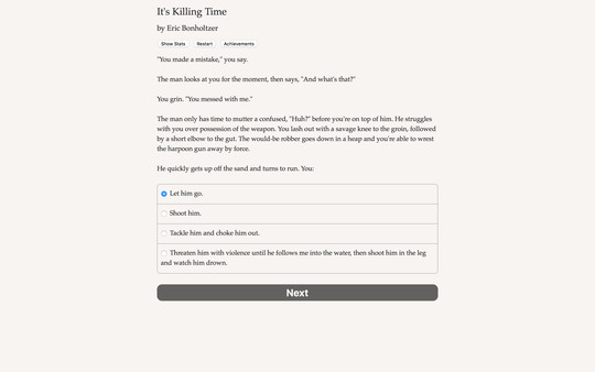 Screenshot z It's Killing Time