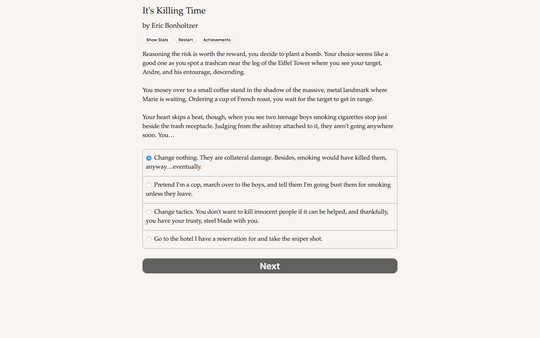Screenshot z It's Killing Time