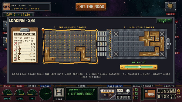 Supernova Deliveries screenshot 3