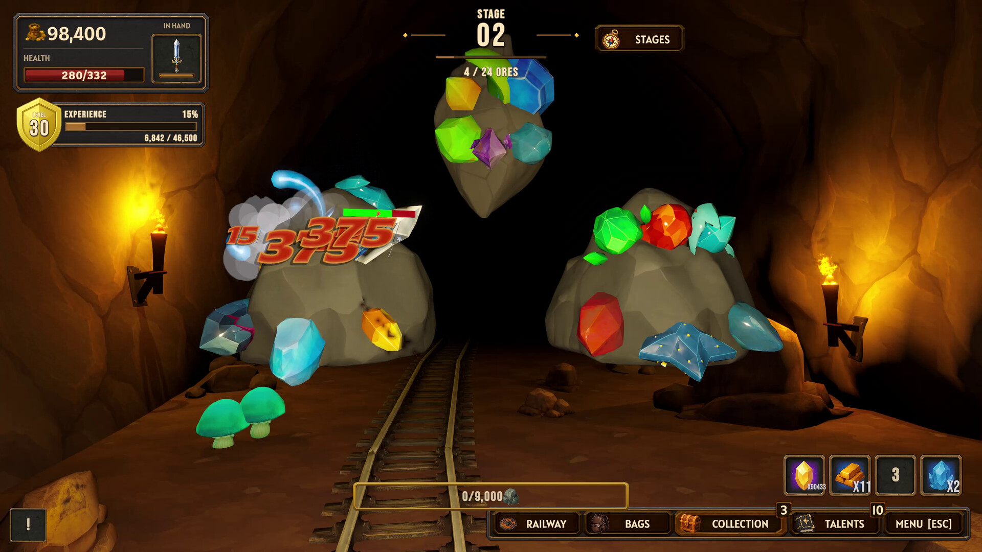 Diggems screenshot #1