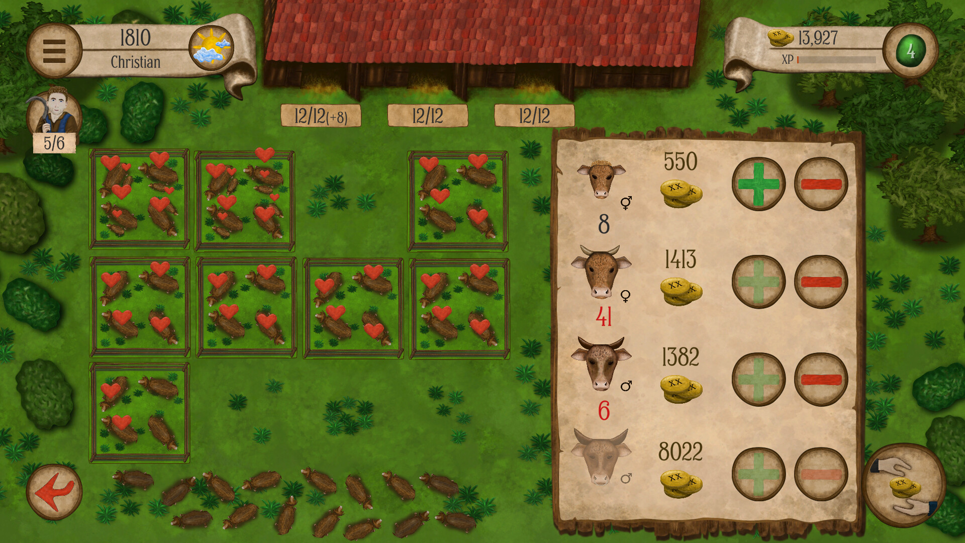 Agricola - The King's Farmer screenshot #3