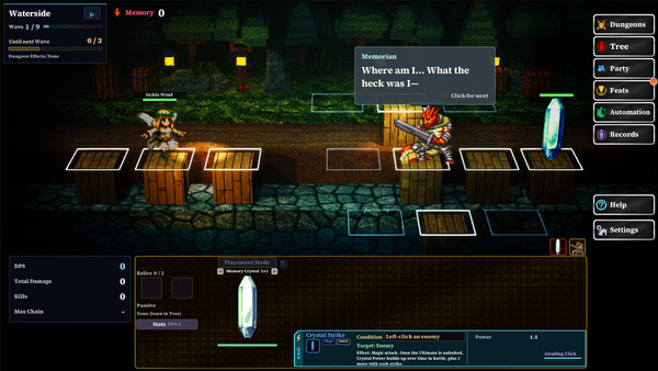Clicker Tactics: Memorian screenshot 4