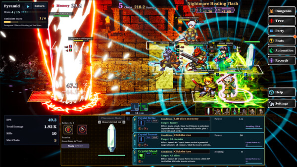 Clicker Tactics: Memorian screenshot 1