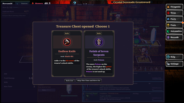 Clicker Tactics: Memorian screenshot 2