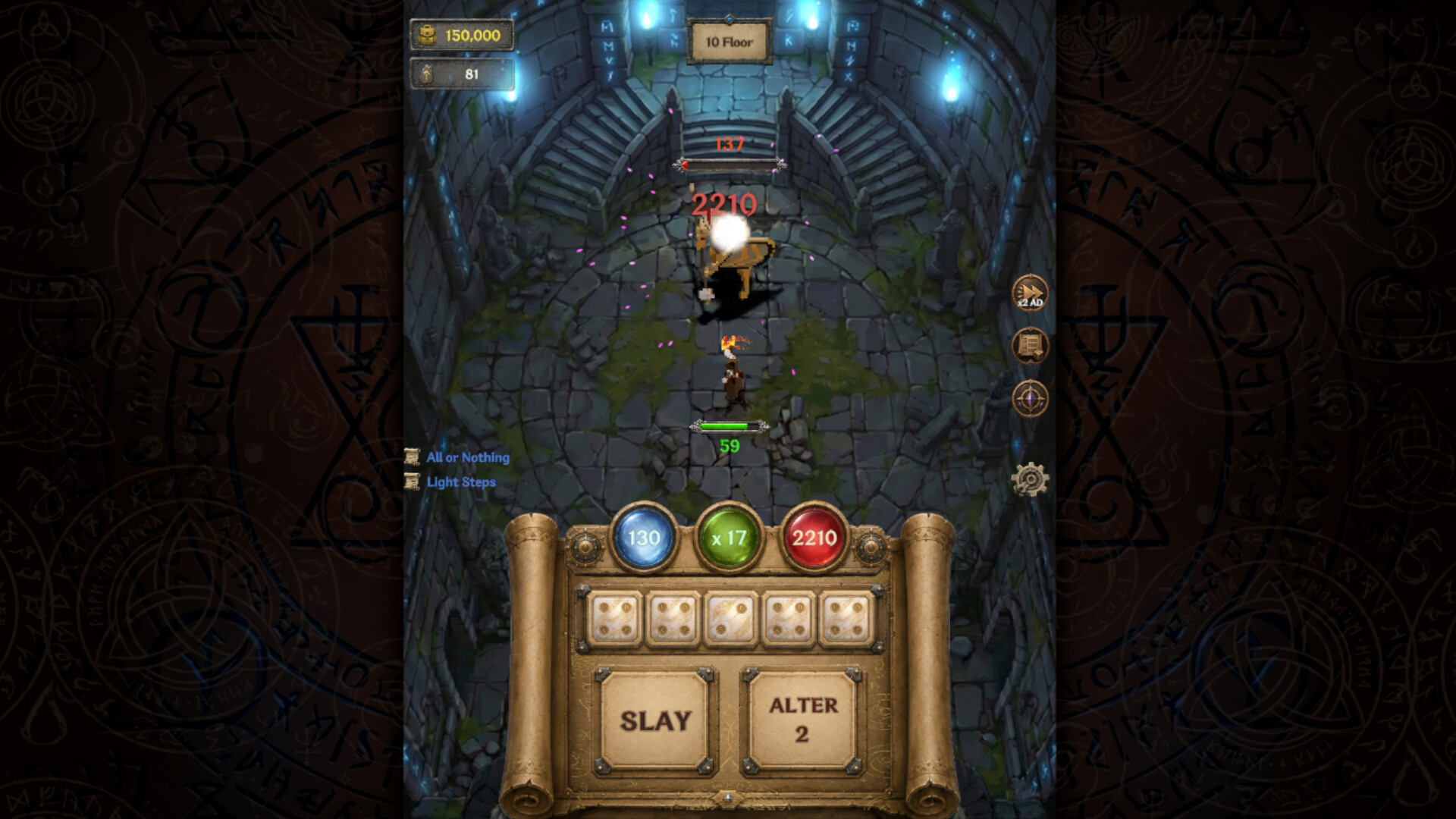 Roll & Slay : Dice Caster