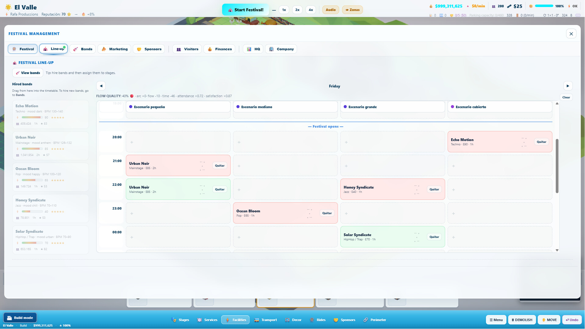 SoundFest: Music Festival Manager screenshot 7