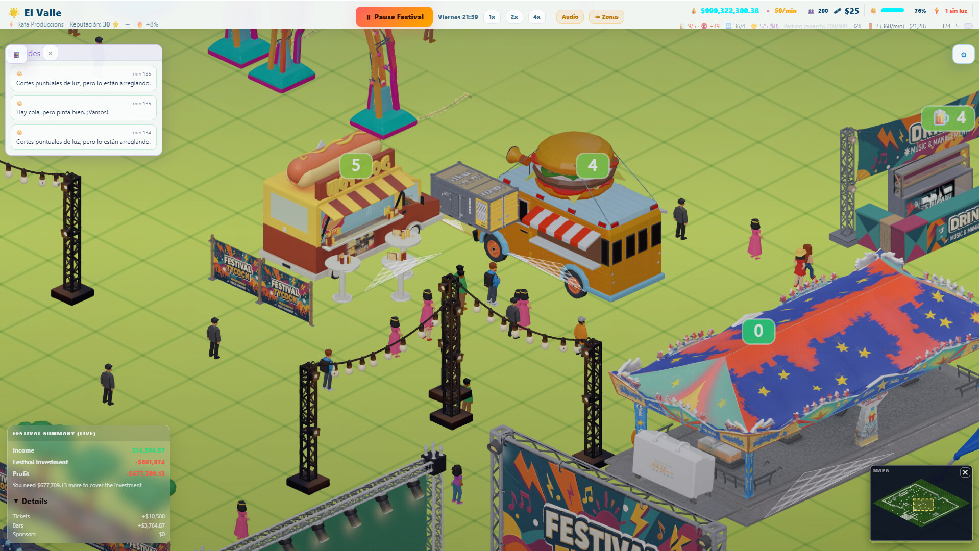 SoundFest: Music Festival Manager screenshot 9