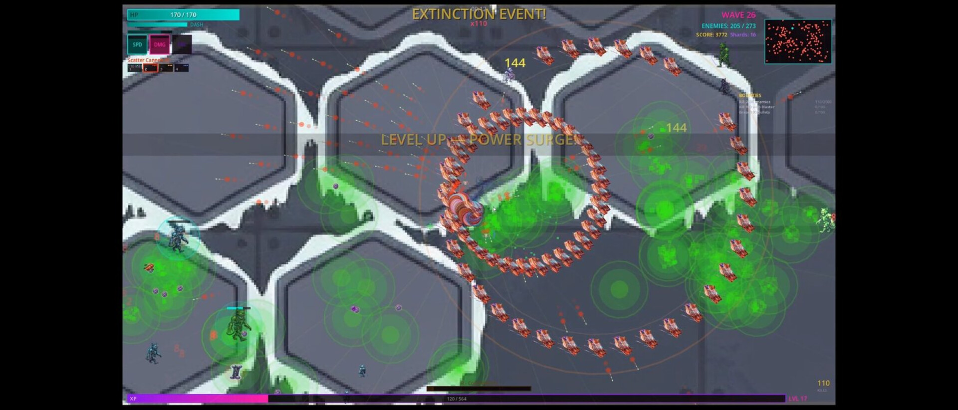 Cyberpunk Neon Survivor screenshot #9