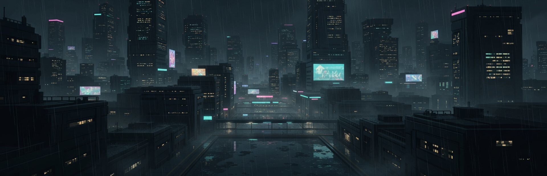Cyberpunk Neon Survivor