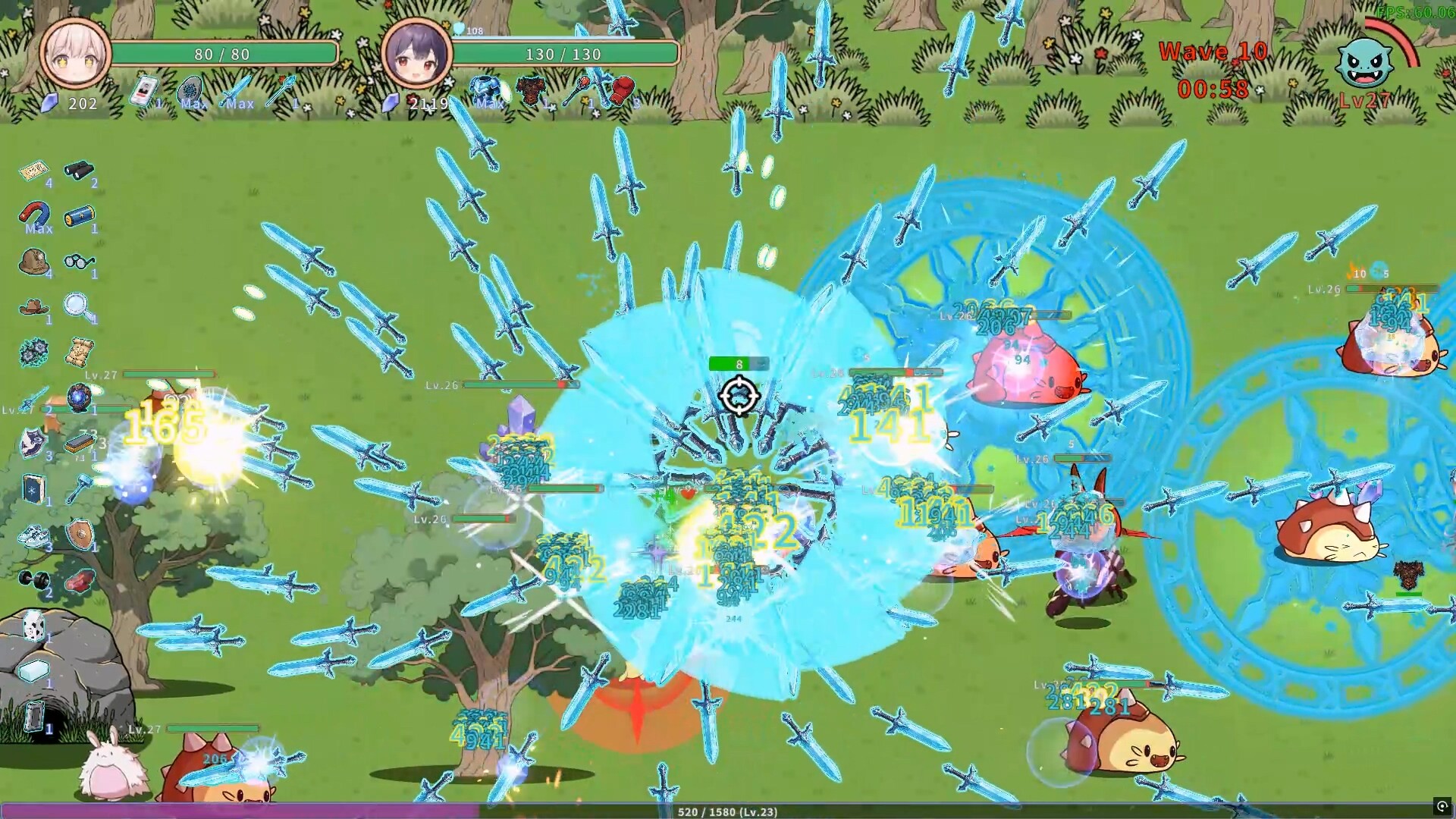 #2. Guardian of Boss Neko (Steam) Oleh: 梦游草稿本（Sleepy Sketchbook）