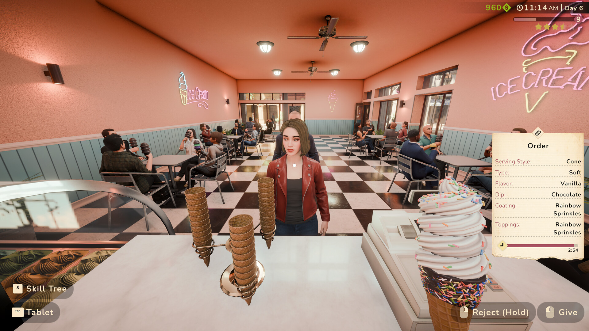 Livin' the Cream: Ice Cream Simulator screenshot 1