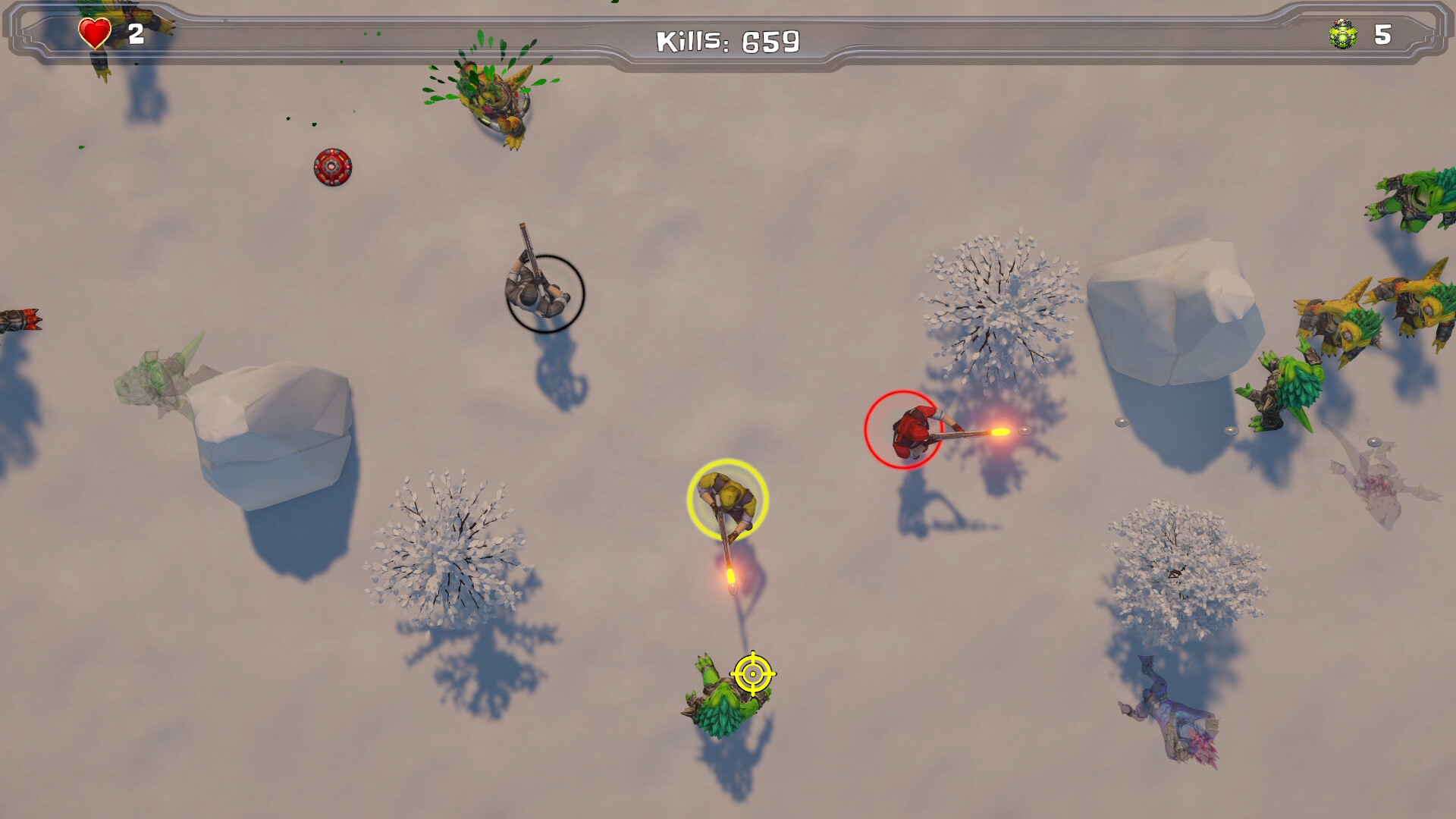Invasion of the Lizard People screenshot #1