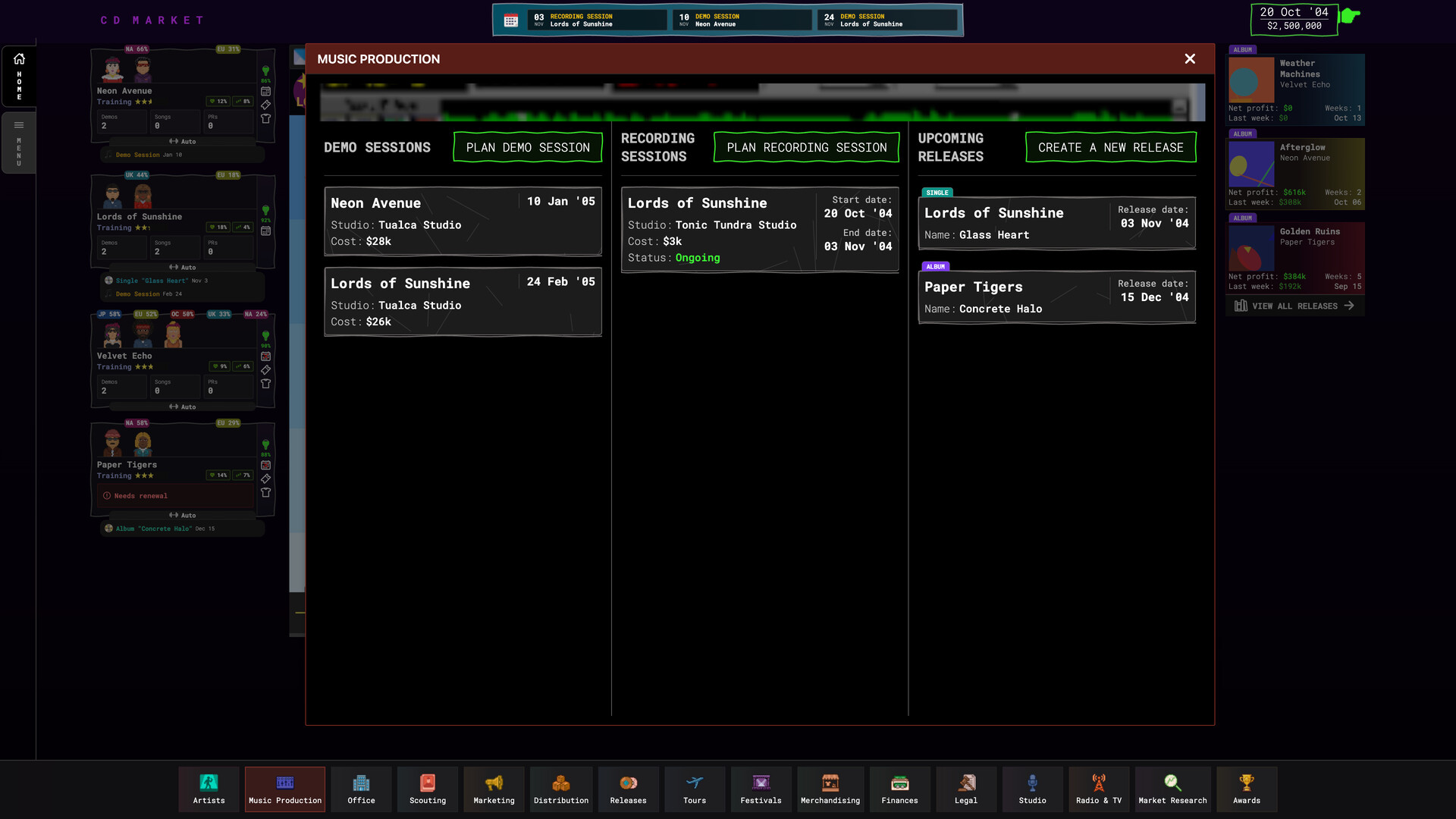 CD Market - Music Label Sim screenshot 6