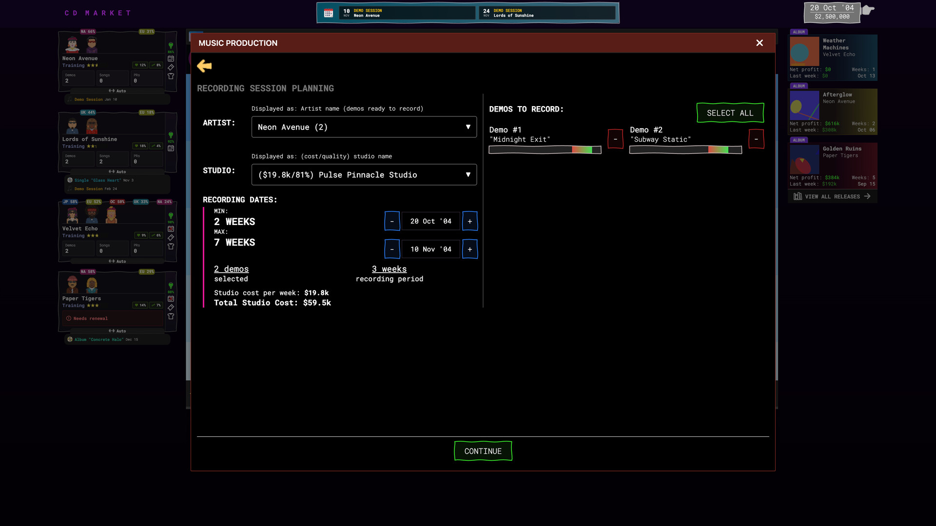 CD Market - Music Label Sim screenshot #5