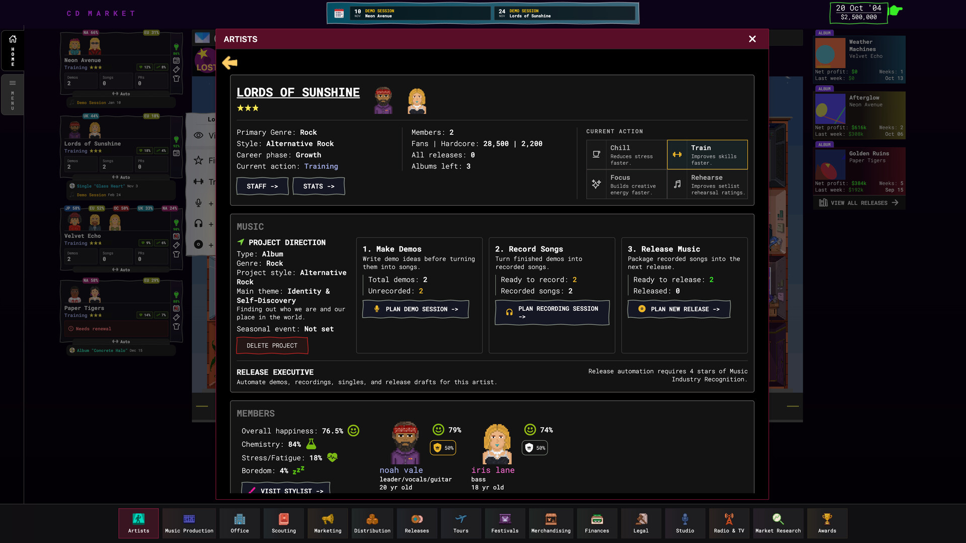 CD Market - Music Label Sim screenshot 3