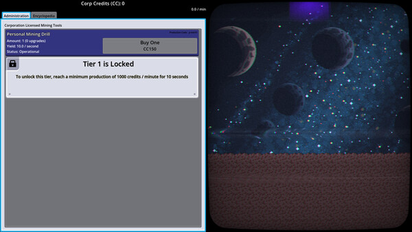 Скриншот 1 из игры Idle Mining Manager