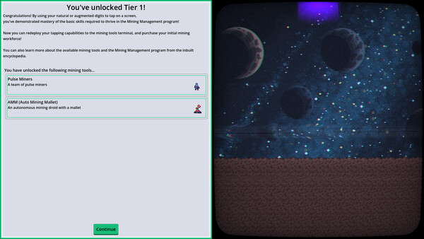 Скриншот 2 из игры Idle Mining Manager