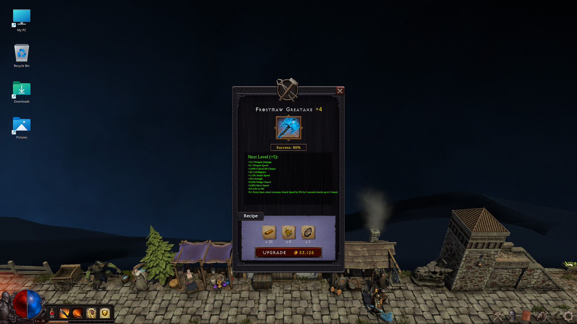Deskrawl: Idle ARPG screenshot #7
