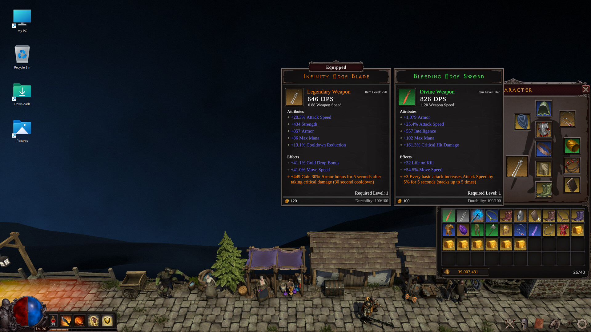 Deskrawl: Idle ARPG screenshot #6