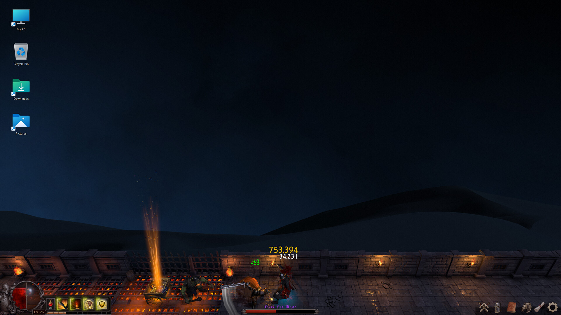 Deskrawl: Idle ARPG screenshot #1