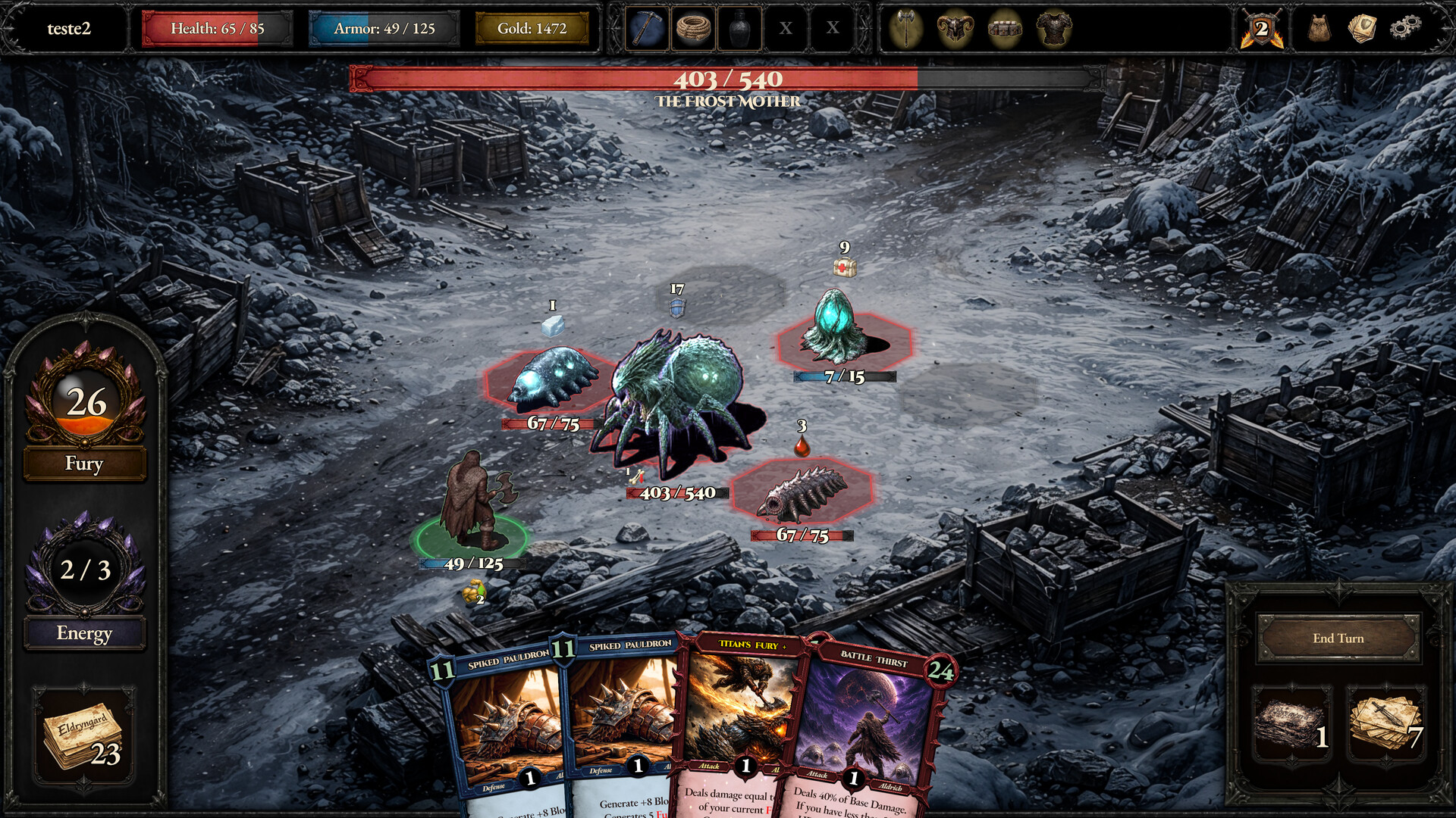 Scourge of Eldryngard screenshot 1