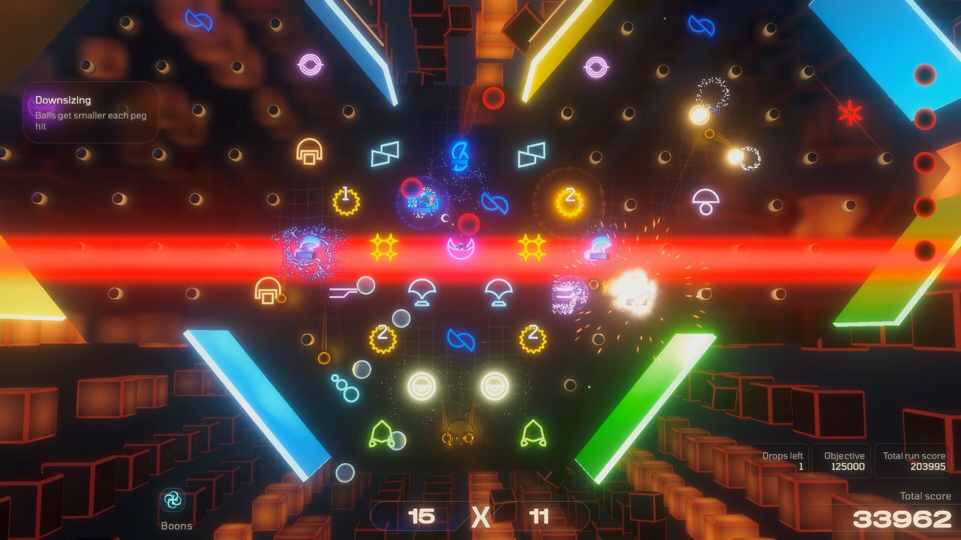 HYPERDROP: A Pachinko Roguelite screenshot 1