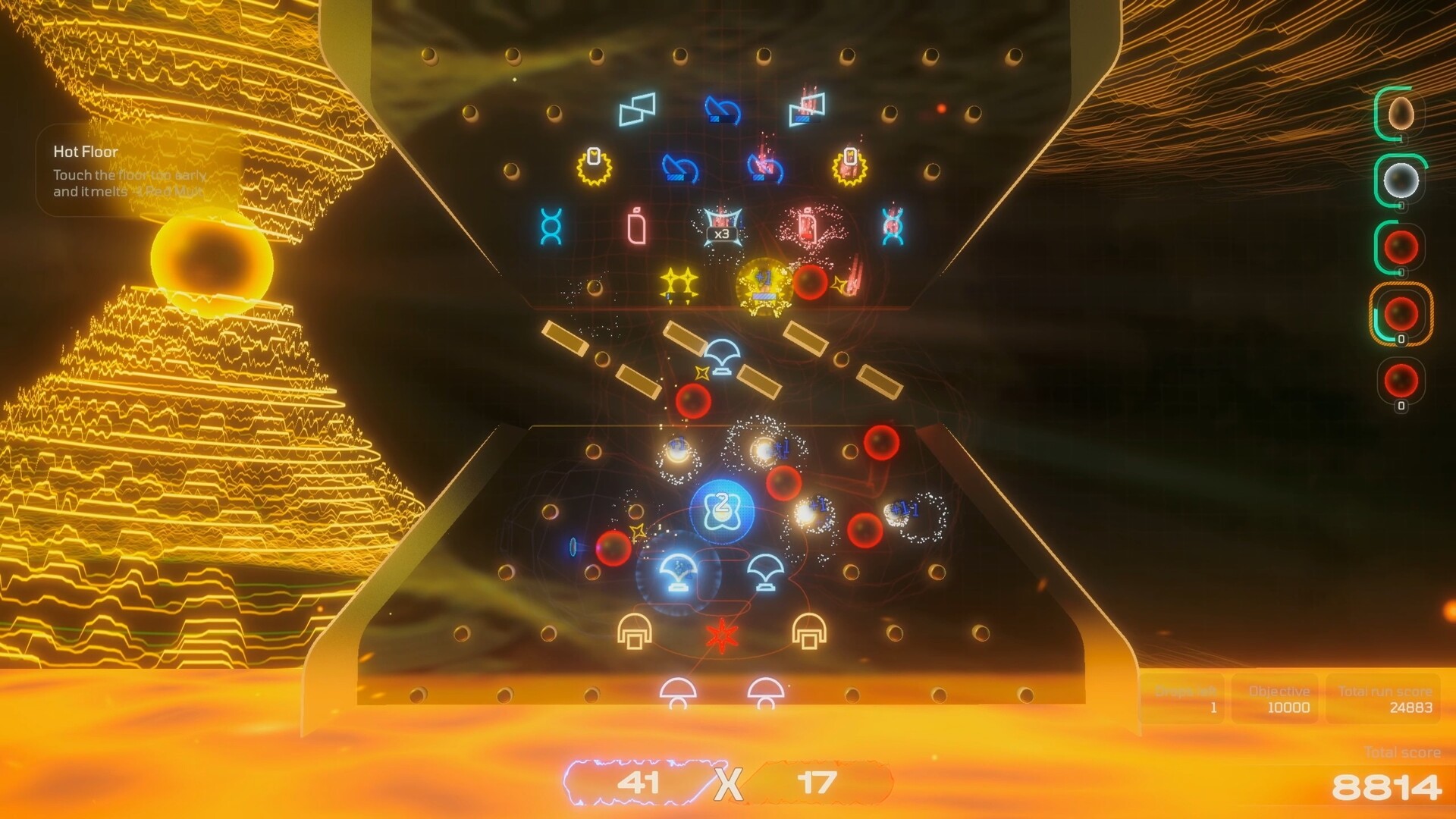 HYPERDROP: A Pachinko Roguelite screenshot 3