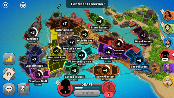 RISK: Global Domination - Pirate Map Pack 2