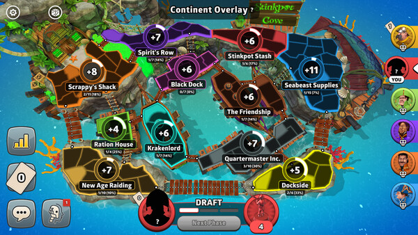RISK: Global Domination - Pirate Map Pack 2