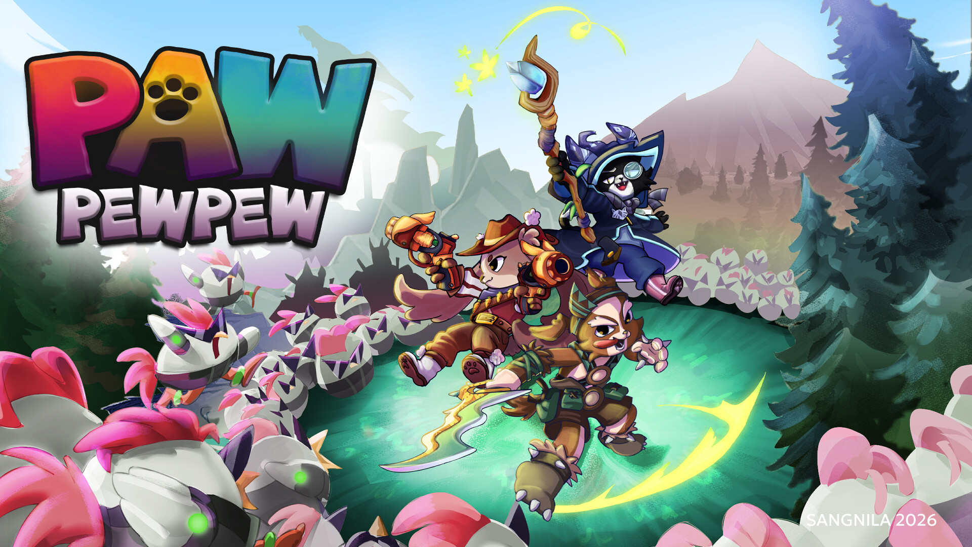 Paw Pew Pew screenshot #1
