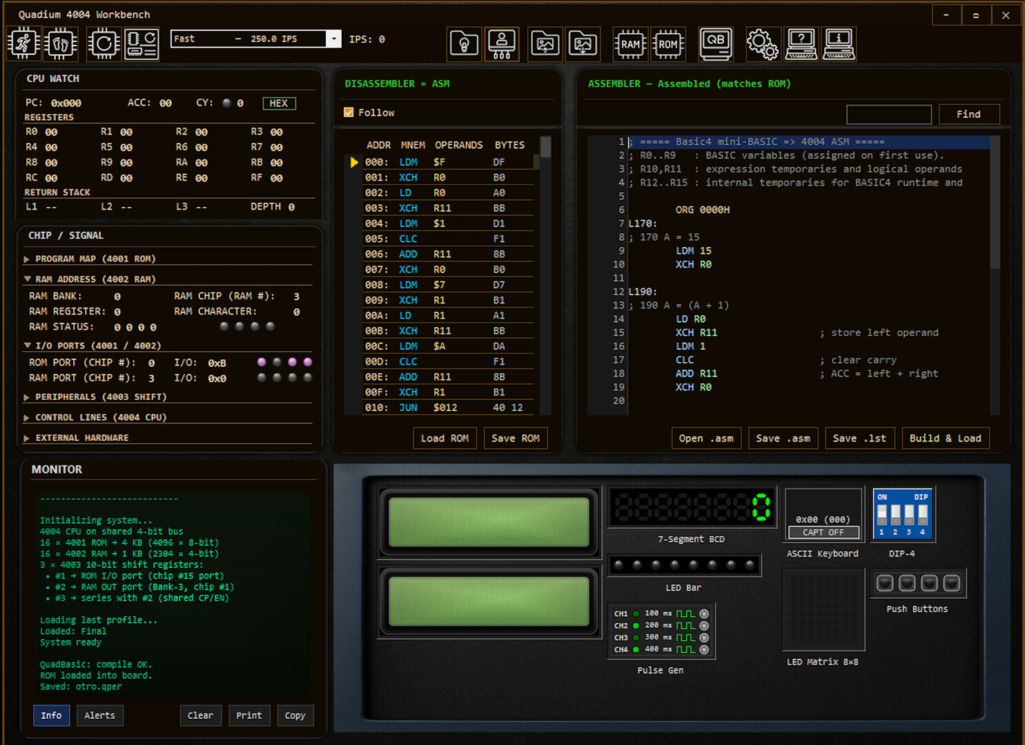 Quadium 4004 Workbench screenshot 8