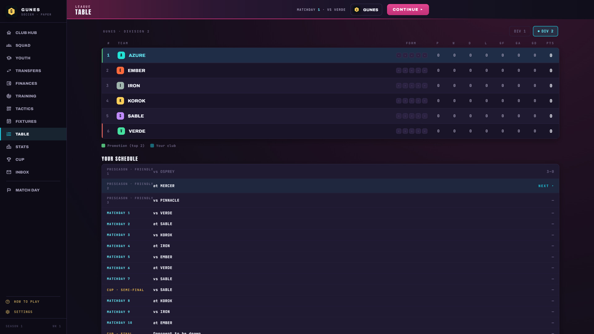 Football on Paper screenshot #2