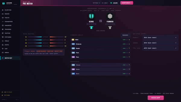 Football on Paper screenshot 1