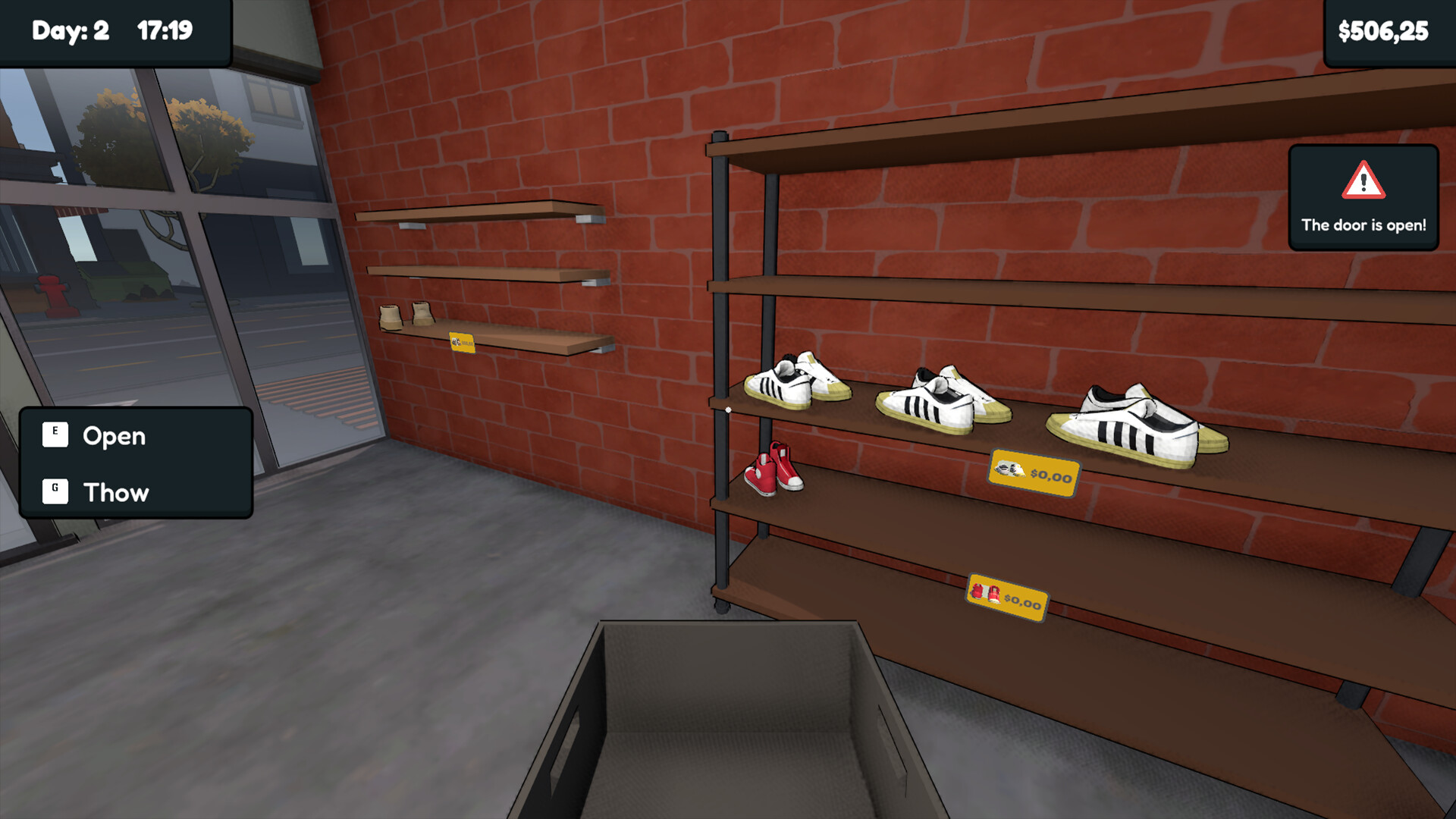 Sneak Kicks: Underground Shop Simulator screenshot 1