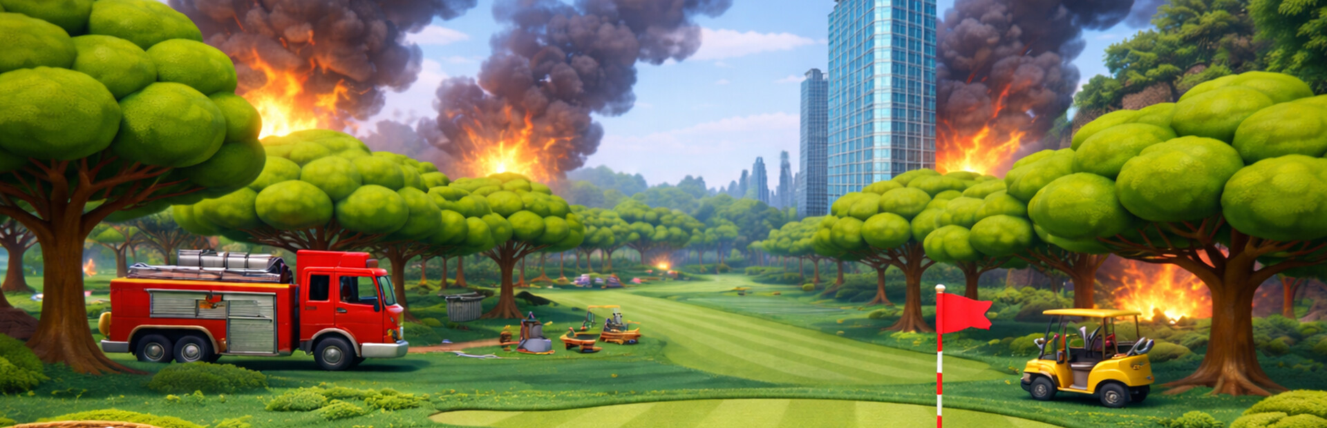Left Fore Dead: Zombie Battle Golf