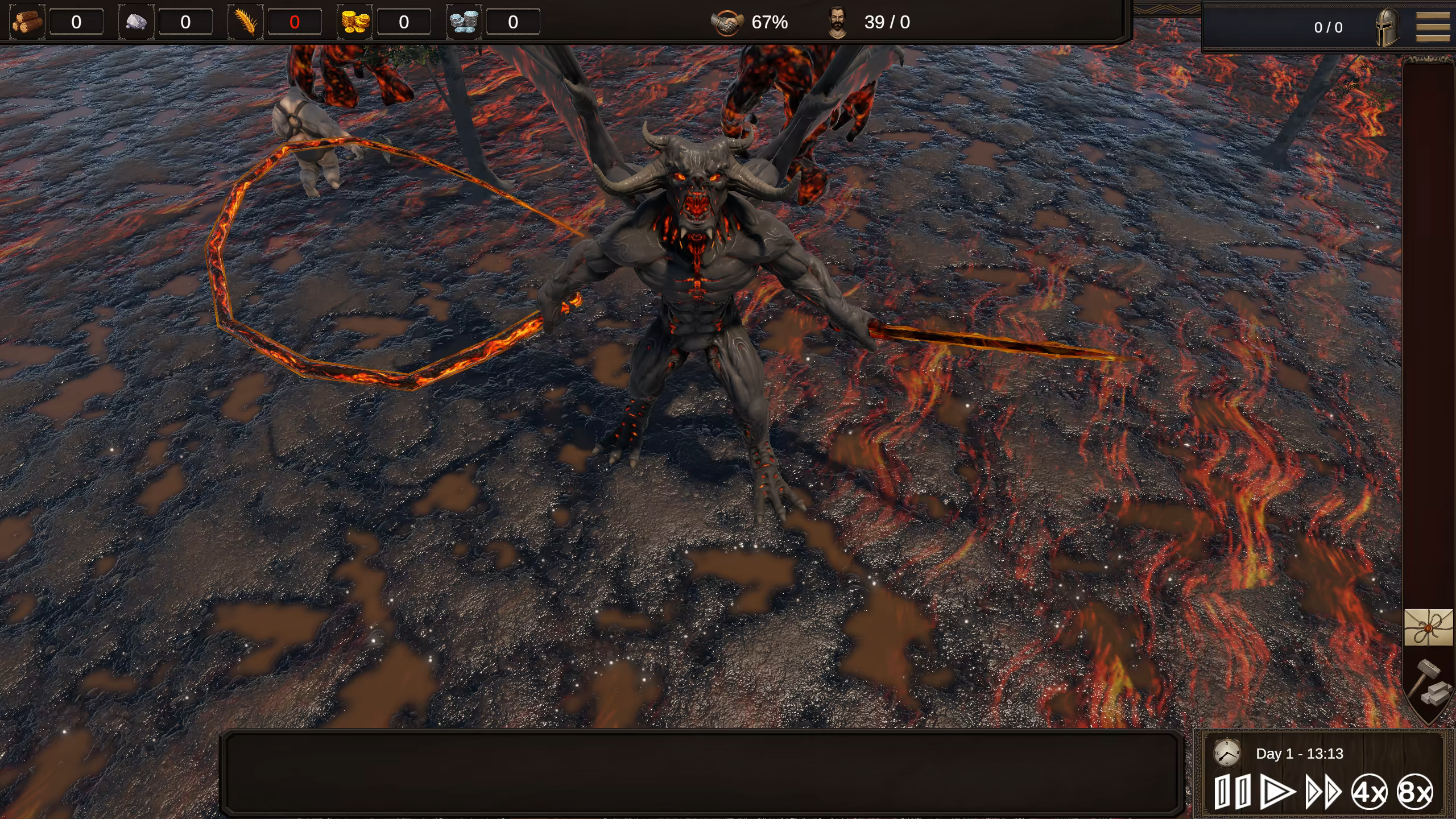 The Demon Lord awaits beyond the rift. Ancient, relentless, and growing stronger as your kingdom expands — he is the reason you must build, forge, and fight.