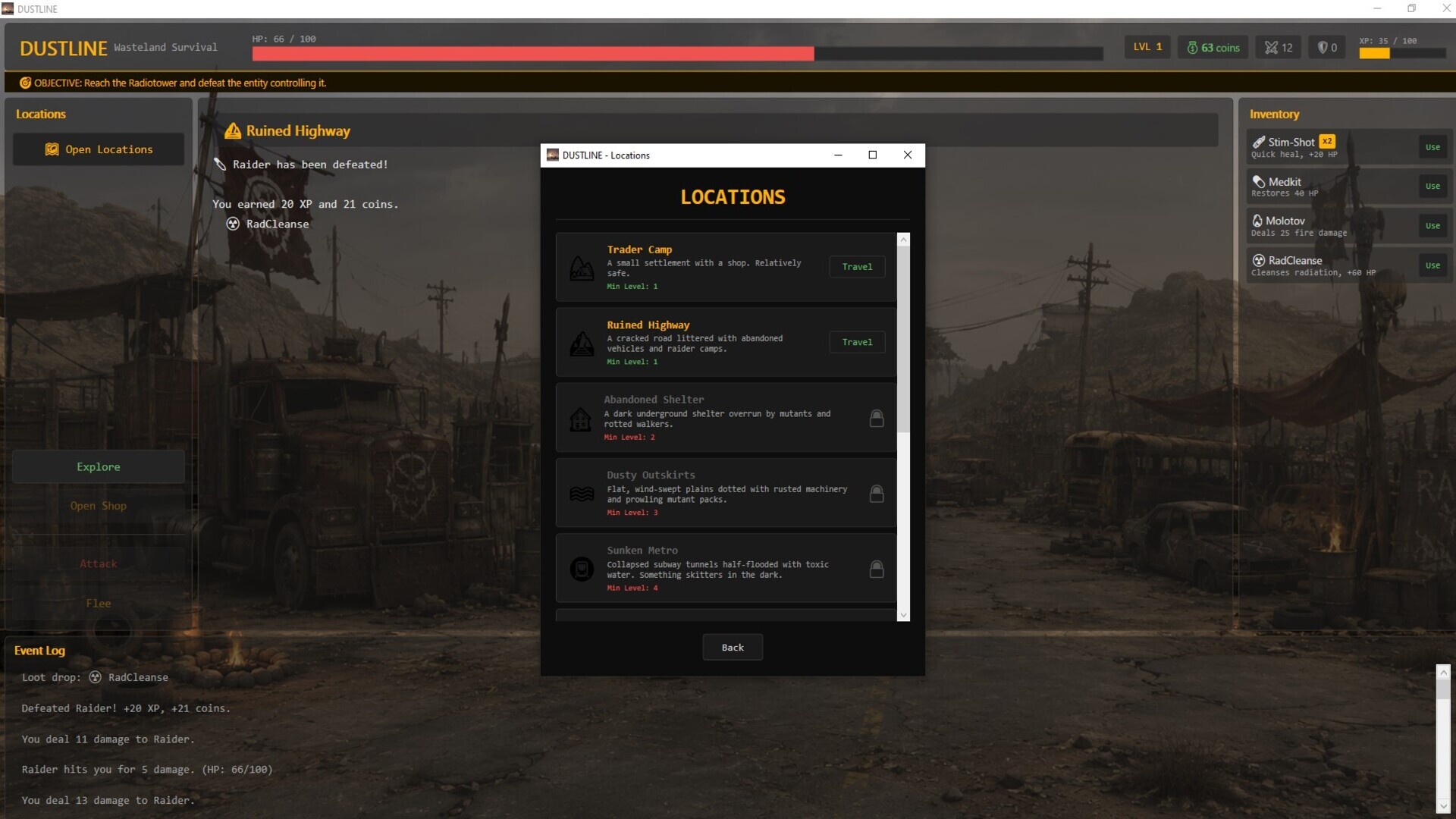 Captura 2 de Dustline
