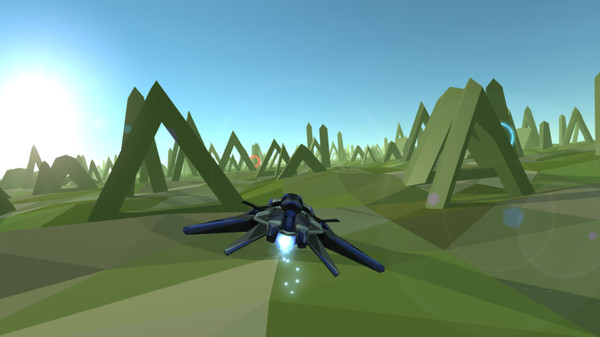 Screenshot z Poly Runner VR