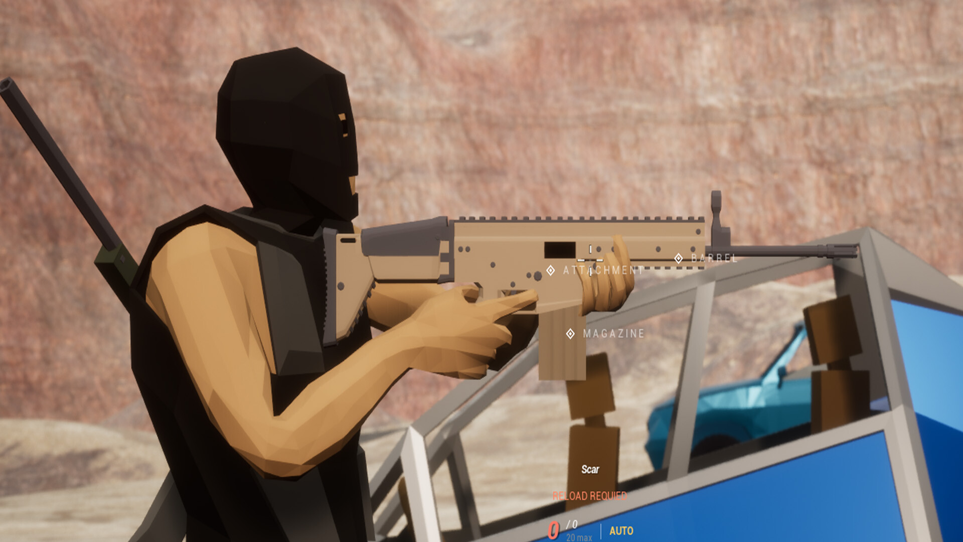 The Long Drive Badland SCAR Featured Screenshot #1