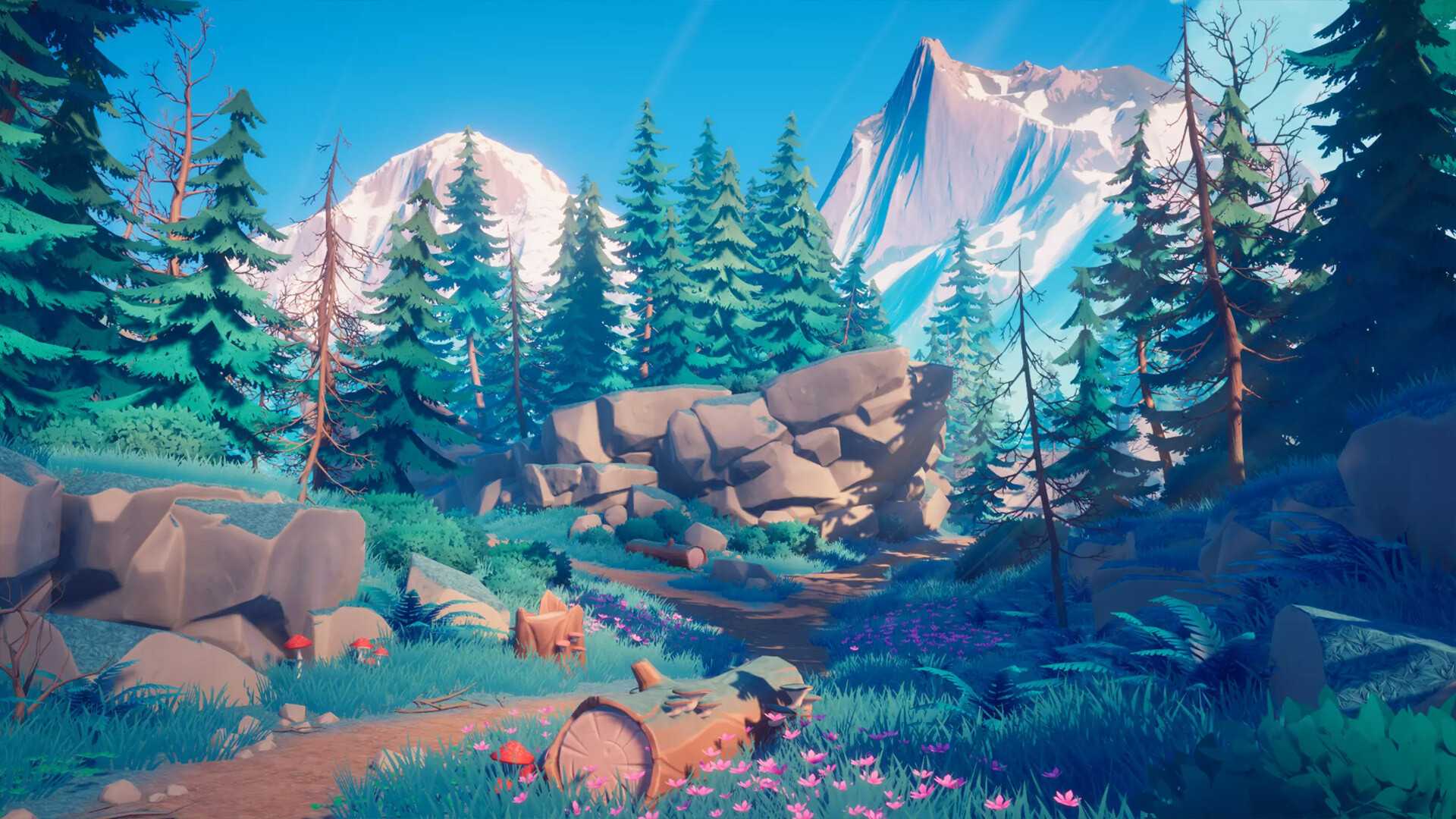 Retrowave Barro Crazy Drift Highlands Featured Screenshot #1