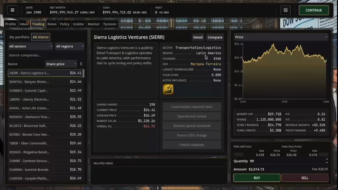 Exit Liquidity: Wall Street Trading Sim video 1