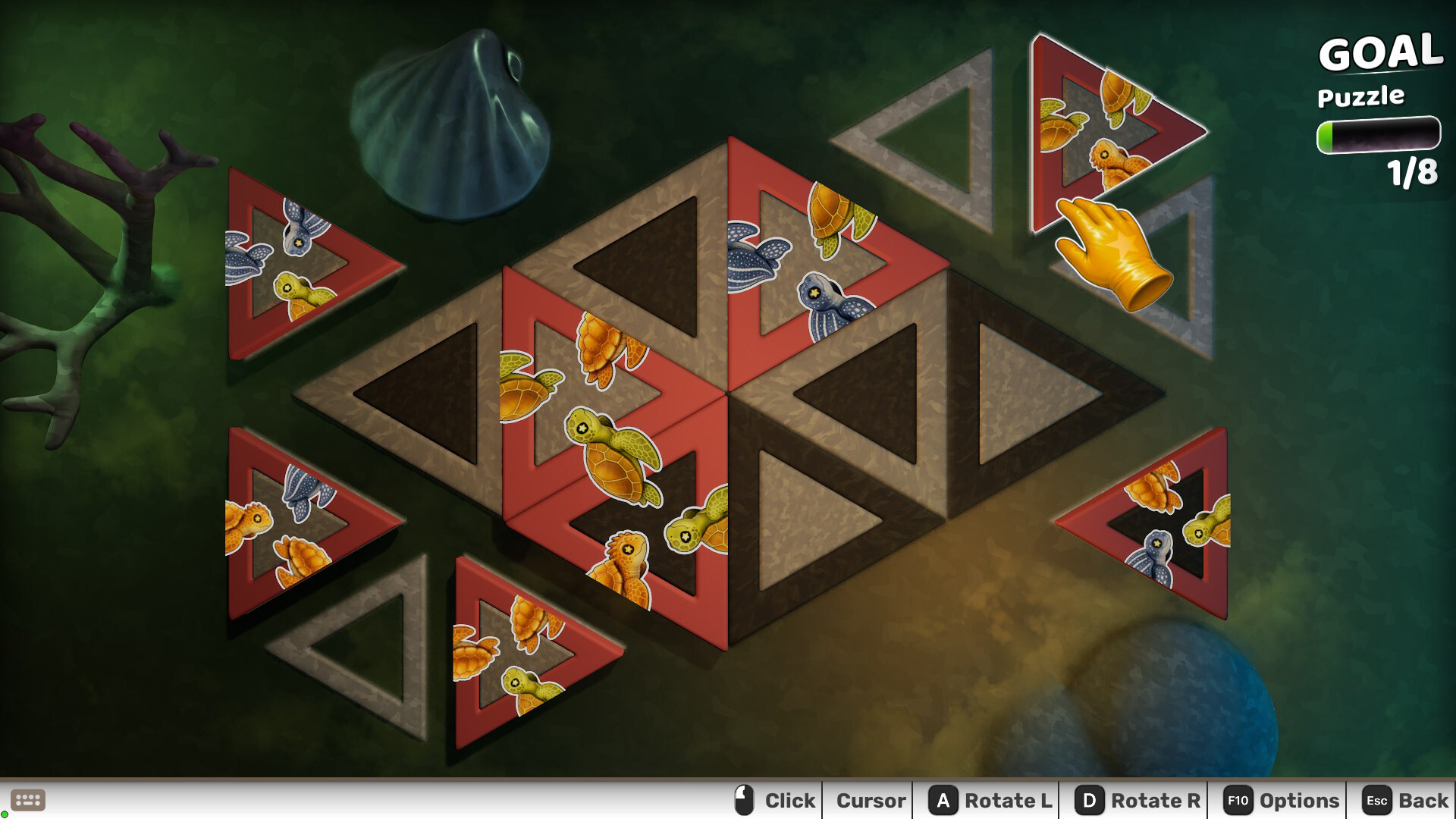 Hidden Turtle Puzzle screenshot #3