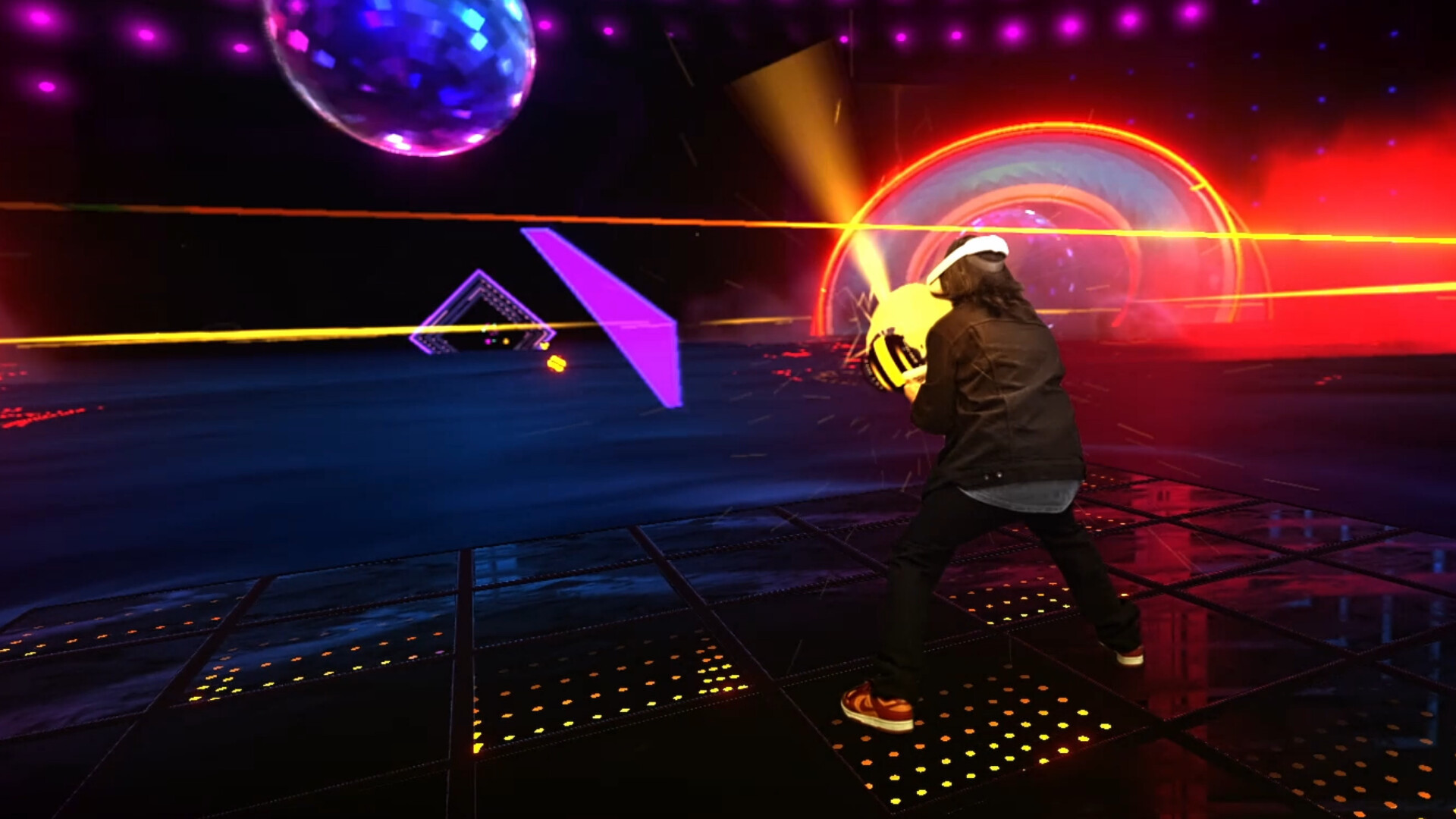 Synth Riders: Danny Baranowsky - "Konga Conga Kappa" screenshot 4