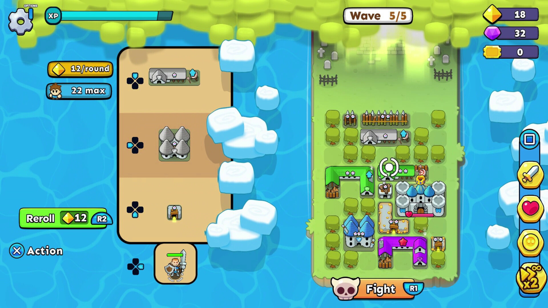 Fortress Merge screenshot