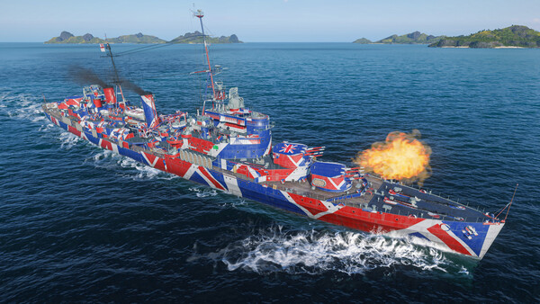World of Warships: Legends — Pilgrim From Devon screenshot 2