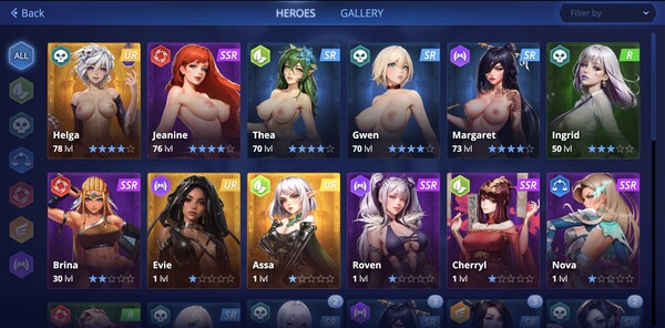 Heroes of Lust and Magic — скриншот 1