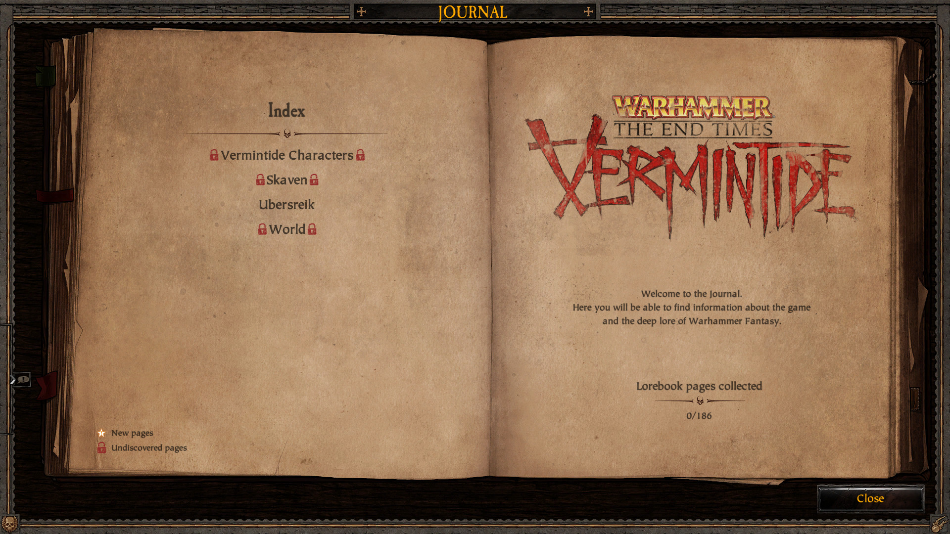 Warhammer: End Times - Vermintide Lorebook Featured Screenshot #1