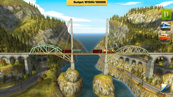Bridge Constructor Trains - Expansion Pack screenshot 3